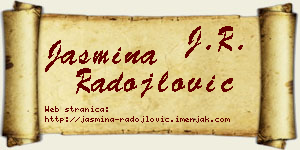 Jasmina Radojlović vizit kartica